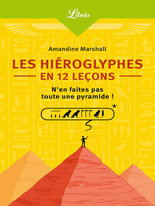 Cover image for Les Hiéroglyphes en 12 leçons